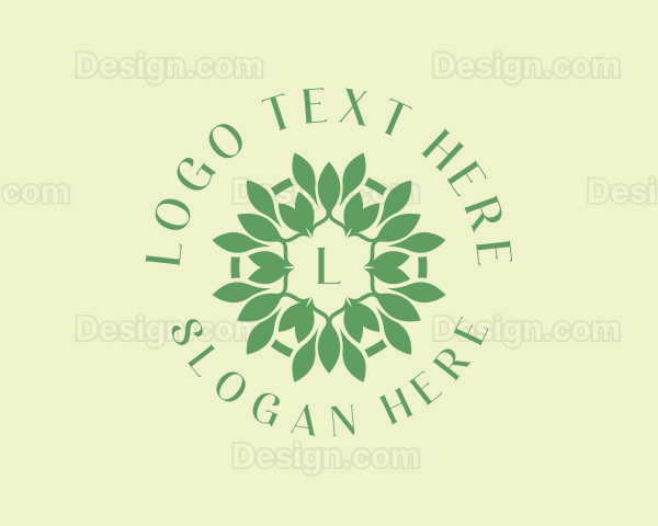 Natural Organic Farm Produce Logo