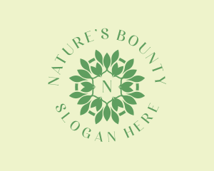 Natural Organic Farm Produce  logo design