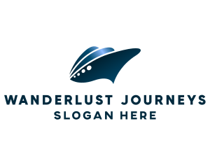 Maritime Ship Cruise logo design