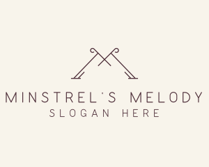 Elegant Business Letter M logo design