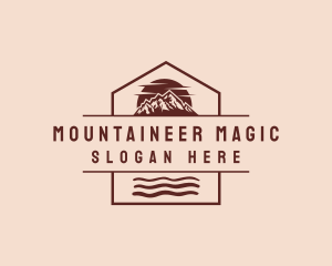 Mountain Travel Camping  logo design