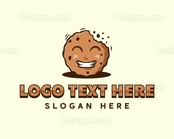 Food Cartoon Cookie Logo