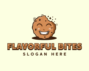 Food Cartoon Cookie logo design