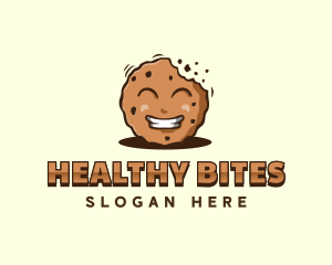 Food Cartoon Cookie logo design