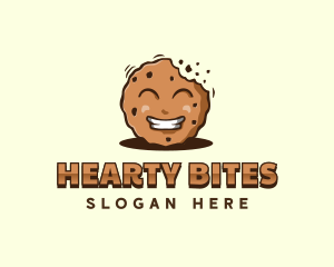 Food Cartoon Cookie logo design