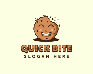 Food Cartoon Cookie logo design