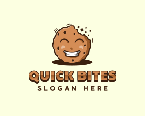 Food Cartoon Cookie logo design