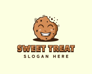 Food Cartoon Cookie logo design