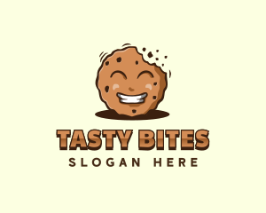 Food Cartoon Cookie logo design