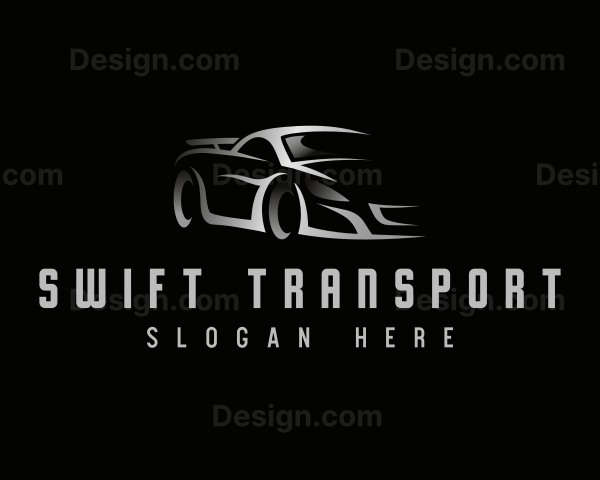 Sports Car Auto Garage Logo