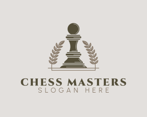 Pawn Chess Piece logo