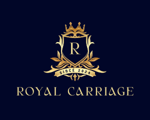 Royal Crown Shield logo design