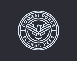 Eagle Crest Air Force logo design