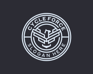 Eagle Crest Air Force logo design