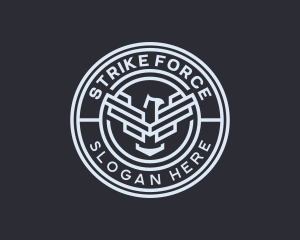 Eagle Crest Air Force logo design