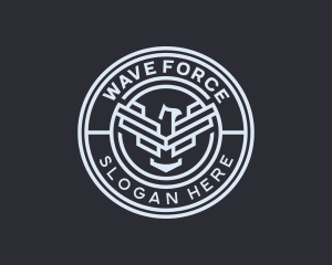 Eagle Crest Air Force logo design