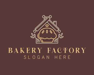 Cupcake Dessert Bakery logo design