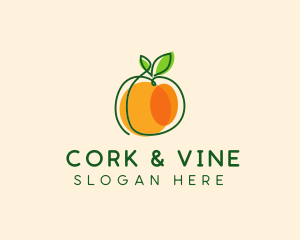 Sweet Orange Fruit logo design