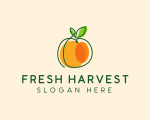 Sweet Orange Fruit logo design