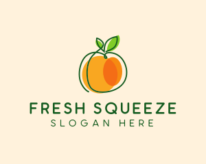 Sweet Orange Fruit logo design