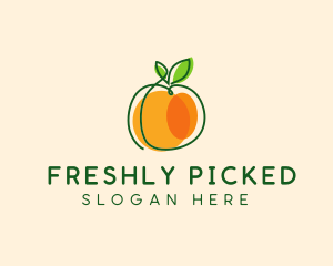 Sweet Orange Fruit logo design