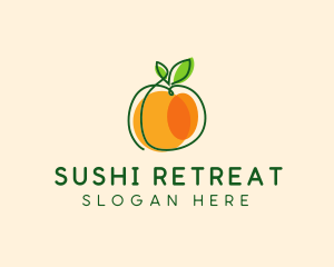 Sweet Orange Fruit logo design