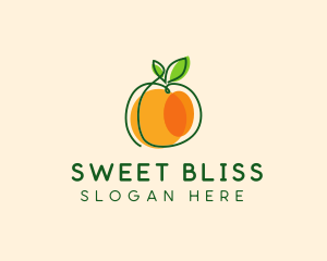 Sweet Orange Fruit logo design