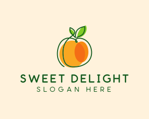 Sweet Orange Fruit logo design