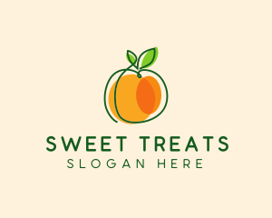 Sweet Orange Fruit logo design