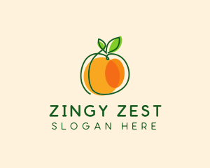 Sweet Orange Fruit logo design