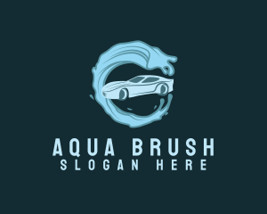 Water Splash Car Wash logo design