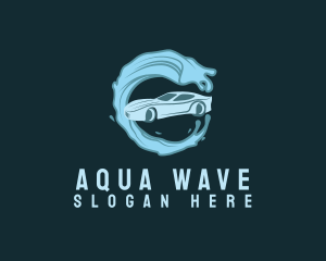 Water Splash Car Wash logo design