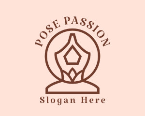 Zen Yoga Meditation logo design