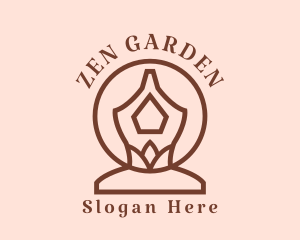 Zen Yoga Meditation logo design