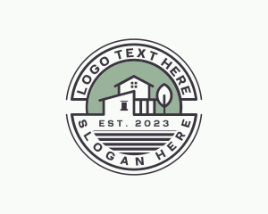 Housing - Town House Roof logo design