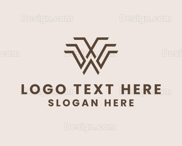 Professional Firm Letter W Logo