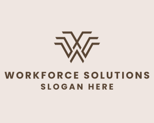 Professional Firm Letter W logo design