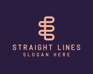 Antenna Line Squiggles logo design