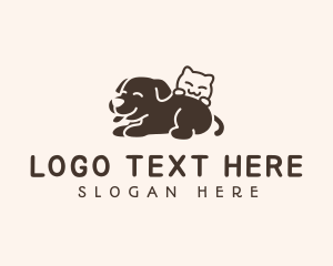 Cat Dog Pet logo