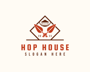 Brick House Developer logo design