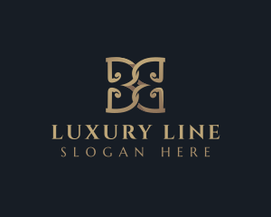 Premium Luxury Boutique Letter B logo design