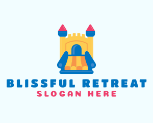 Inflatable Castle Slide Logo