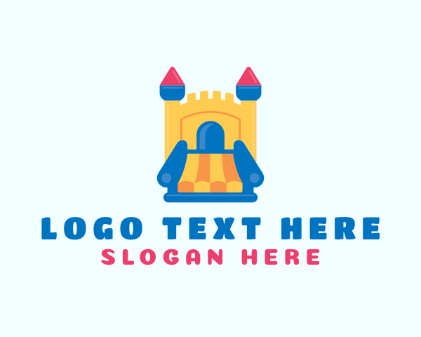 Slide logo example 3