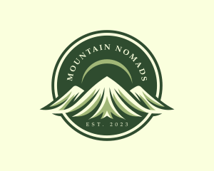 Mountain Travel Adventure logo design