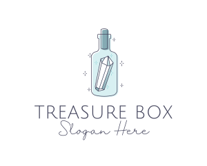 Crystal Gem Bottle logo