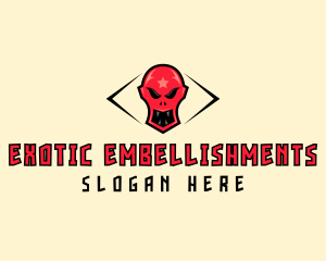 Evil Monster Gamer Logo