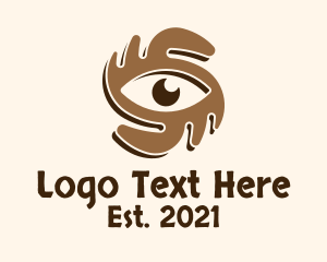 Indigenous Eye Symbol logo