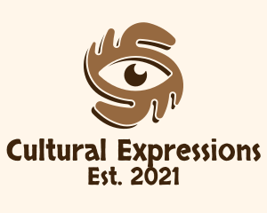 Indigenous Eye Symbol logo