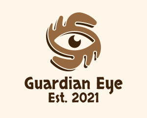 Indigenous Eye Symbol logo design