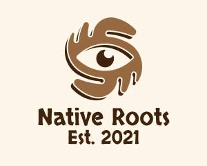 Indigenous Eye Symbol logo